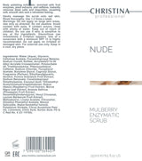 Christina Nude Mulberry Enzymatic Scrub – face peel