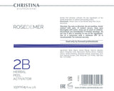 Christina Rose De Mer 2A+2B Sea Herbal Deep Peel Kit (20sachet+2activ) – face peel