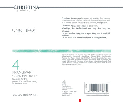 Christina Unstress Step 4: Frangipani Concentrate – na cerę naczynkową