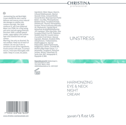 Harmonizing Eye & Neck Night Cream