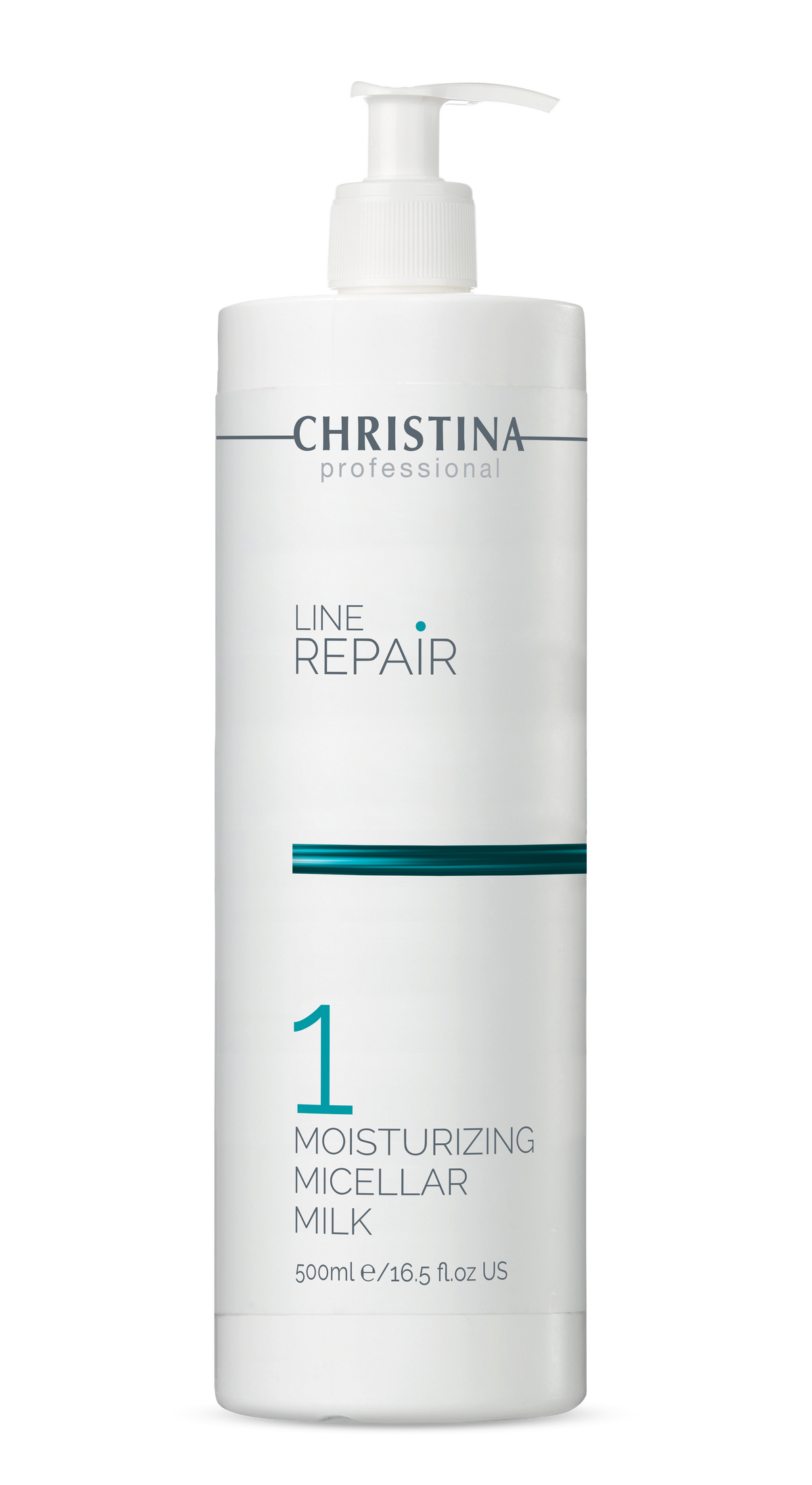 Christina Line Repair Moisturizing Micellar Milk (krok 1) – mleczko micelarne, 500 ml, packshot bez tła