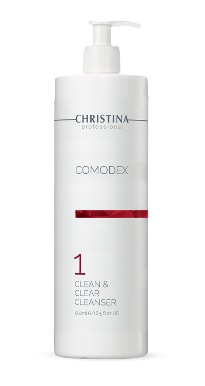 Comodex Clean&Clear Cleanser (krok 1) — Żel oczyszczający na niedoskonałości (cera tłusta)