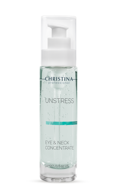 Christina Unstress Eye and Neck Concentrate – pielęgnacja szyi i dekoltu – na cerę naczynkową – cream