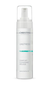 Christina Unstress Comfort Cleansing Mousse – na trądzik – na cerę naczynkową