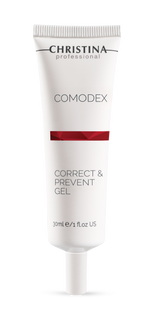 Christina correcting gel with salicylic acid, sulfur and tomato.