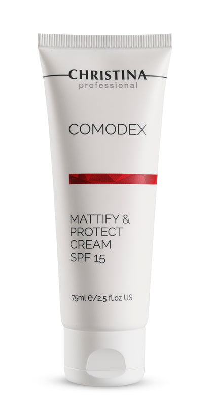 Матиращ защитен крем SPF 15