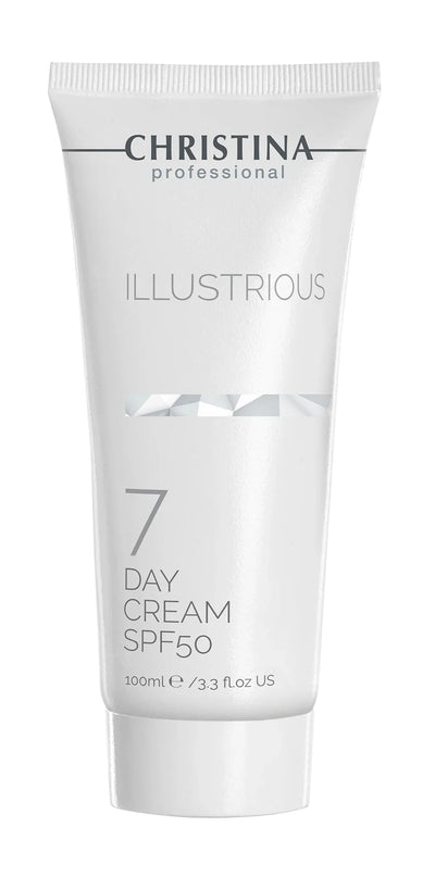 Christina Illustrious 7  Day Cream SPF 50 – krem do twarzy – SPF – na trądzik – na cerę naczynkową – cream