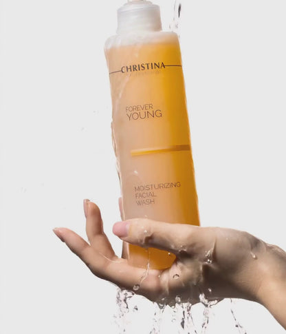 Forever Young 保濕潔面乳，含 AHA 果酸