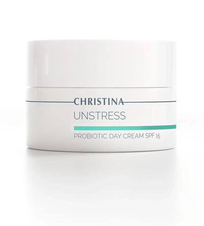 Christina Unstress Probiotic Day Cream SPF 15 – krem z filtrem – SPF – na cerę naczynkową