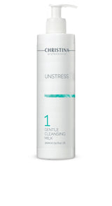 Unstress Step 1:Gentle Cleansing Milk — Mleczko oczyszczające z probiotykami kojące (cera wrażliwa)