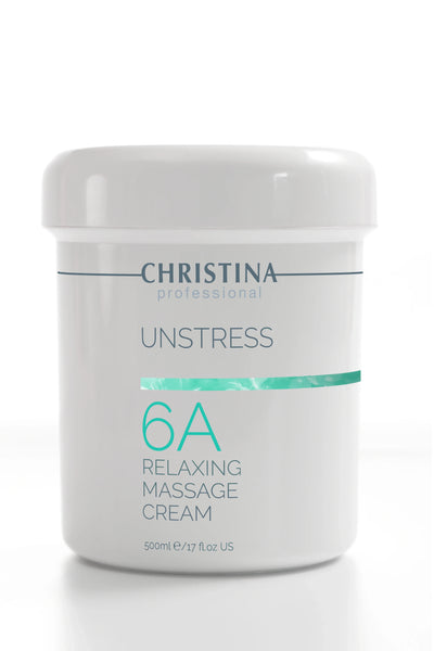 Unstress Step 6a: Relaxing Massage cream Soothing cream with probiotics (sensitive skin)